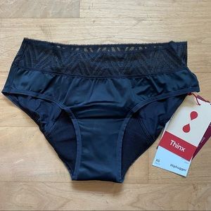 NWT Thinx Super Hiphugger Period Underwear (XS)